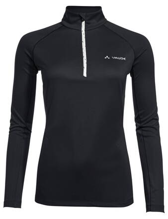 Vaude tričko s dlhým rukávom Larice Light, dámske, black