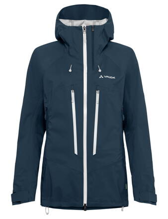 Vaude hardshell bunda Monviso 3L, dámska, tmavo modrá
