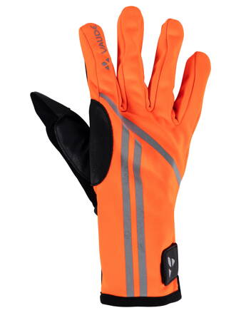 Vaude cyklistické rukavice Posta Warm, unisex, neon orange