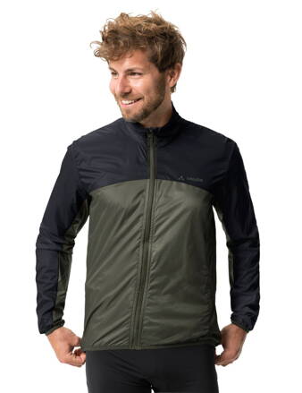 Vaude cyklistická vesta Matera Air, pánska, khaki