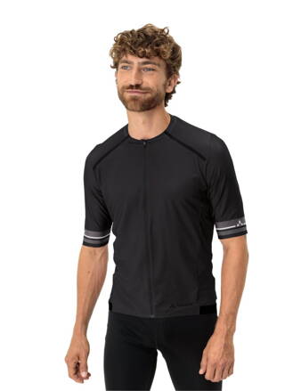 Vaude cyklistický dres Furka FZ II, pánsky, black