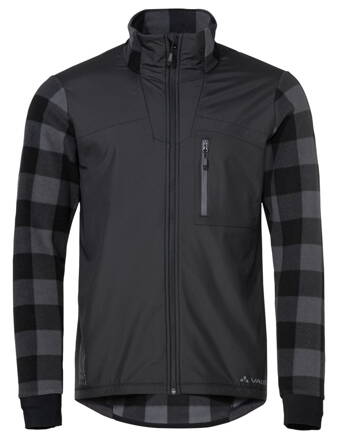 Vaude fleecová cyklistická bunda Minaki Mid, pánska, čierna