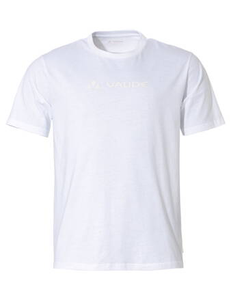 Vaude bavlnené tričko Logo II, pánske, biele (white)