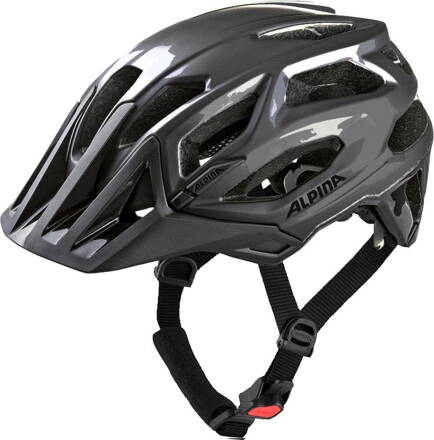 ALPINA Cyklistická prilba Garbanzo dark - silver gloss