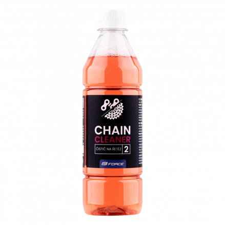 FORCE čistič STRONG na reťaze - 0,5 l, fľaša - ružový