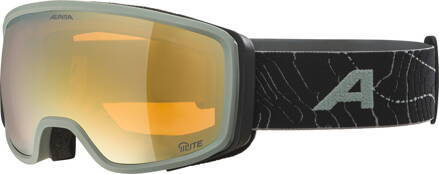 ALPINA Lyžiarske okuliare BIVIO willow-green matt Q-LITE gold ALPINA Lyžiarske okuliare BIVIO willow-green matt Q-LITE gold