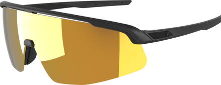 Alpina slnečné okuliare Turbo PRO S, black matt, Q zlaté sklo Alpina slnečné okuliare Turbo PRO S, black matt, Q zlaté sklo