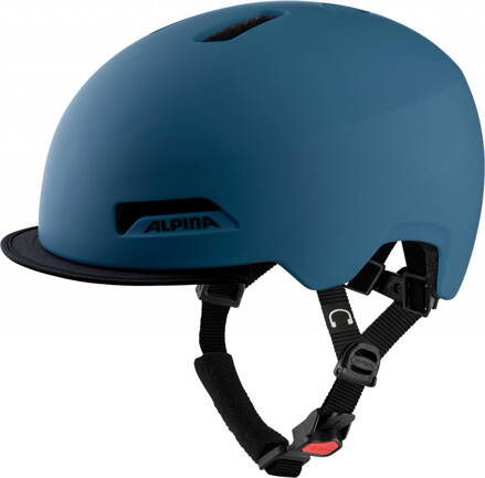 ALPINA Cyklistická prilba Brooklyn navy modrá mat