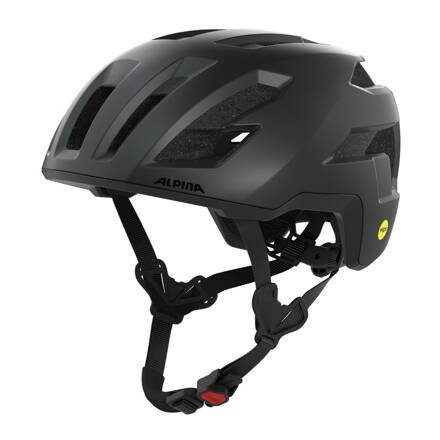 ALPINA Cyklistická prilba PARANUS URBAN čierna matná (black matt)