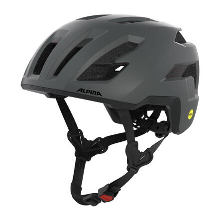 ALPINA Cyklistická prilba TAUNUS GRAVEL MIPS mid-grey matt
