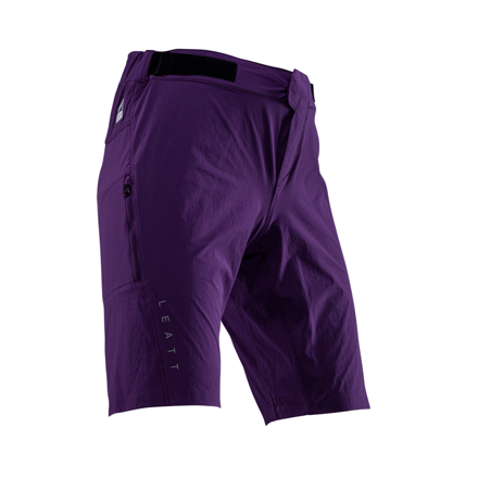 Leatt krátke cyklo nohavice MTB Trail 1.0, pánske, velvet