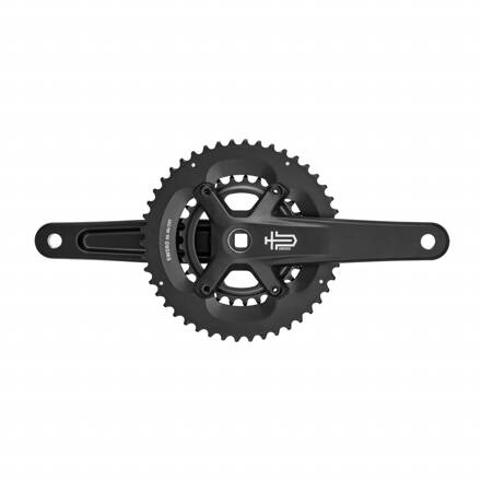 microSHIFT kľuky SWORD BLACK 2x9 46x29z. 172,5 mm