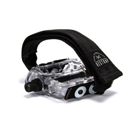 Restrap Diagonal Pedal Straps popruhy na pedále, čierna