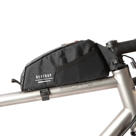 Restrap Race Top Tube Bag Short taška na rám, 1.2 l, čierna