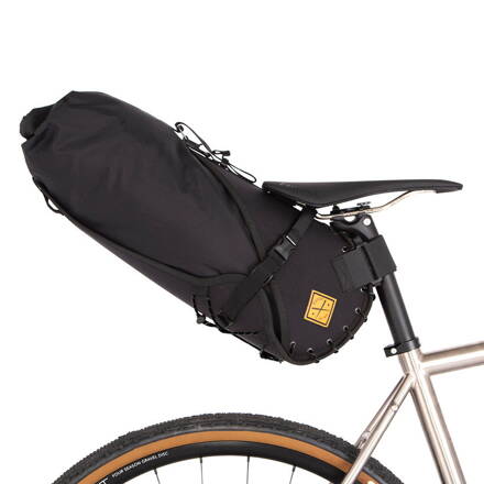 Restrap Saddle Bag podsedlová kapsička, 14 l, čierna/oranžová
