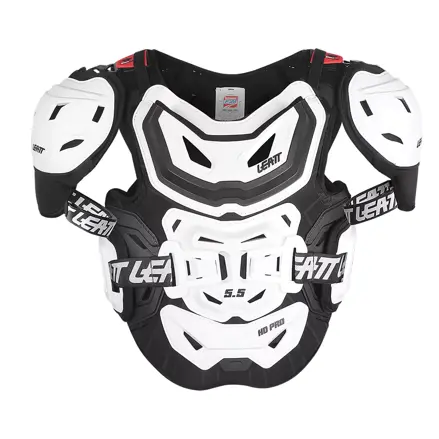 Leatt chránič tela Chest Protector 5.5 Pro HD, biela