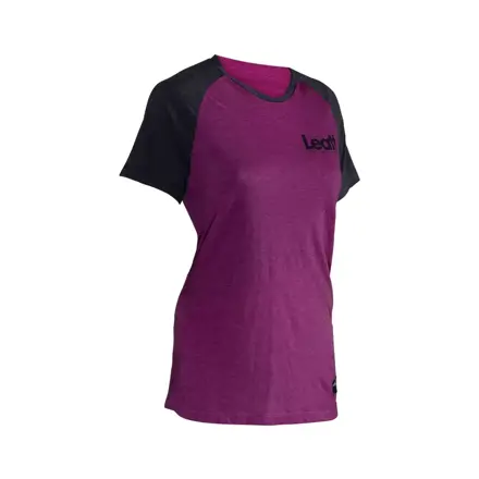 Leatt dres s krátkym rukávom MTB AllMtn 2.0, dámsky, purple