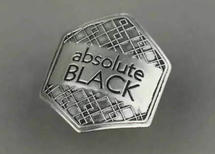 absoluteBLACK aB kovová nálepka