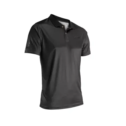 Leatt polo triko Team Short, pánske, graphene