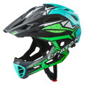 Prilba CRATONI C-Maniac Pro Black/Lime/Turquoise Matt - L/XL (59-62cm)