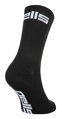 Ponožky PELLS Logos Black/White - 35-38