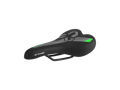 Sedlo CTM Twister, čierna/zelená