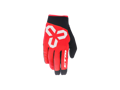 Rukavice CTM VICE, celoprstové, červené, S
