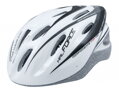 FORCE prilba HAL, bielo-čierna XS-S