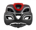 FORCE prilba AVES MTB, červeno-čierna, matná