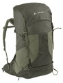 Vaude turistický batoh Brenta 44+6l, unisex, khaki