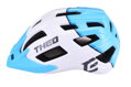 Extend cyklistická prilba THEO white-sky blue, M/L (58-62cm) shine