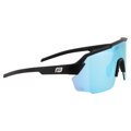 Force okuliare PULSE čierne, modré zrkadlové sklo
