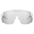 Force okuliare PULSE biele, fotochromatické sklo