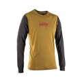 LEATT tričko dlhý rukáv Tech  , Brass Brown