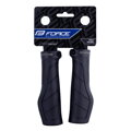 Force gripy VELA, tvarované, s objímkou, čierne, balené