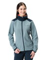 Vaude cyklistická bunda Qimsa Softshell, dámska, cloudy blue