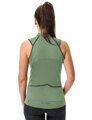 Vaude cyklistický dres bez rukávov Posta, willow green, dámsky