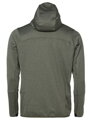 Vaude fleecová mikina s kapucňou Monviso, pánska, zelená kaki