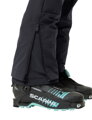 Vaude ski-turistické nohavice Monviso Alpine, dámske, čierne