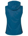 Vaude vesta s kapucňou Freney V, dámska, modrá (shore blue)