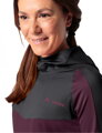 Vaude cyklistický dres Qimsa LS Shirt II, dámsky, cassis