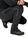 Vaude cyklistické nohavice Qimsa Softshell II, pánske, black/black