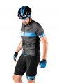 FORCE kraťasy B30 do pásu s vložkou, čierno-modré