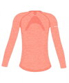 FORCE tričko funkčné SOFT LADY dlhý rukáv, marhuľové
