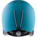ALPINA Detská lyžiarska prilba ZUPO tyrkysová matná
