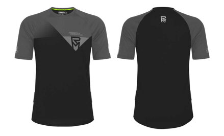 TRAIL JERSEY SS MEN/BLACK/GREY