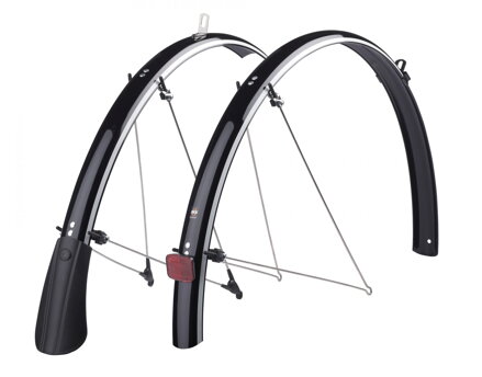 Sada blatníkov SKS Bluemels Reflective 28" 45mm – Silver