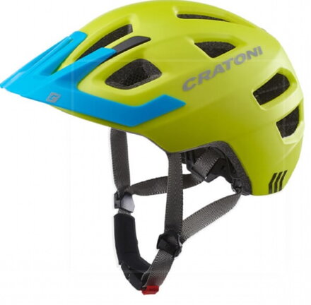Detská prilba CRATONI Maxster Pro Lime/Blue Matt - XS/S (46-51cm)