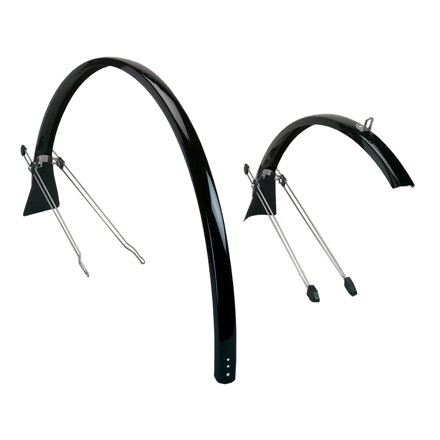 Sada blatníkov SKS Commuter Hybrid 28" 45mm – Silver