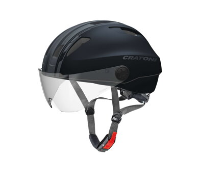 Prilba CRATONI Evo Black/Anthracite Matt – M/L (57-61cm)